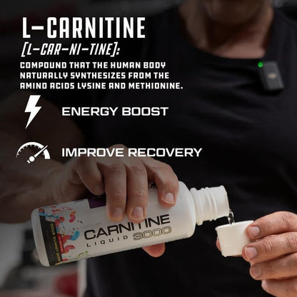 LIQUID L-CARNITINE 3000: METABOLISM & ENERGY SUPPORT
